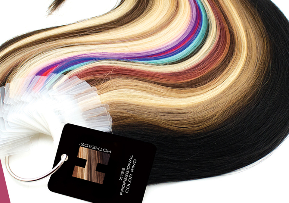 6. Hotheads Hair Extensions - Ash Blonde Fusion Extensions - wide 1