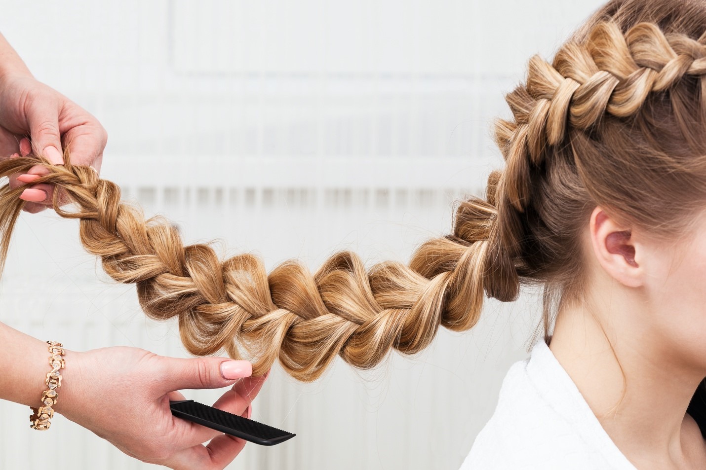 How to Do a HalfUp French Braid Crown in 6 Easy Steps