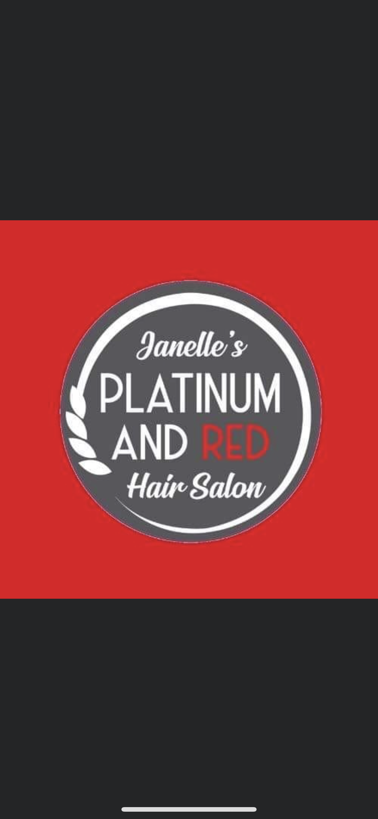 Platinum And Red Hair Salon