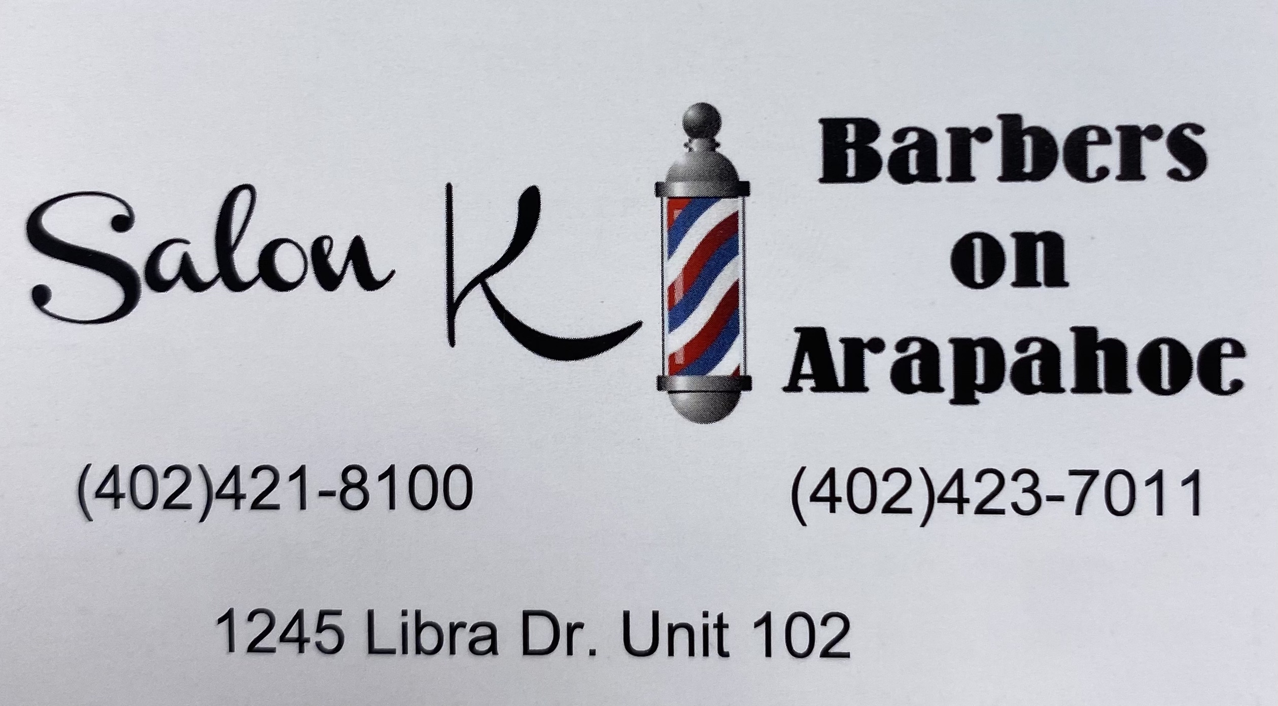 Salon K And Barbers On Arapahoe