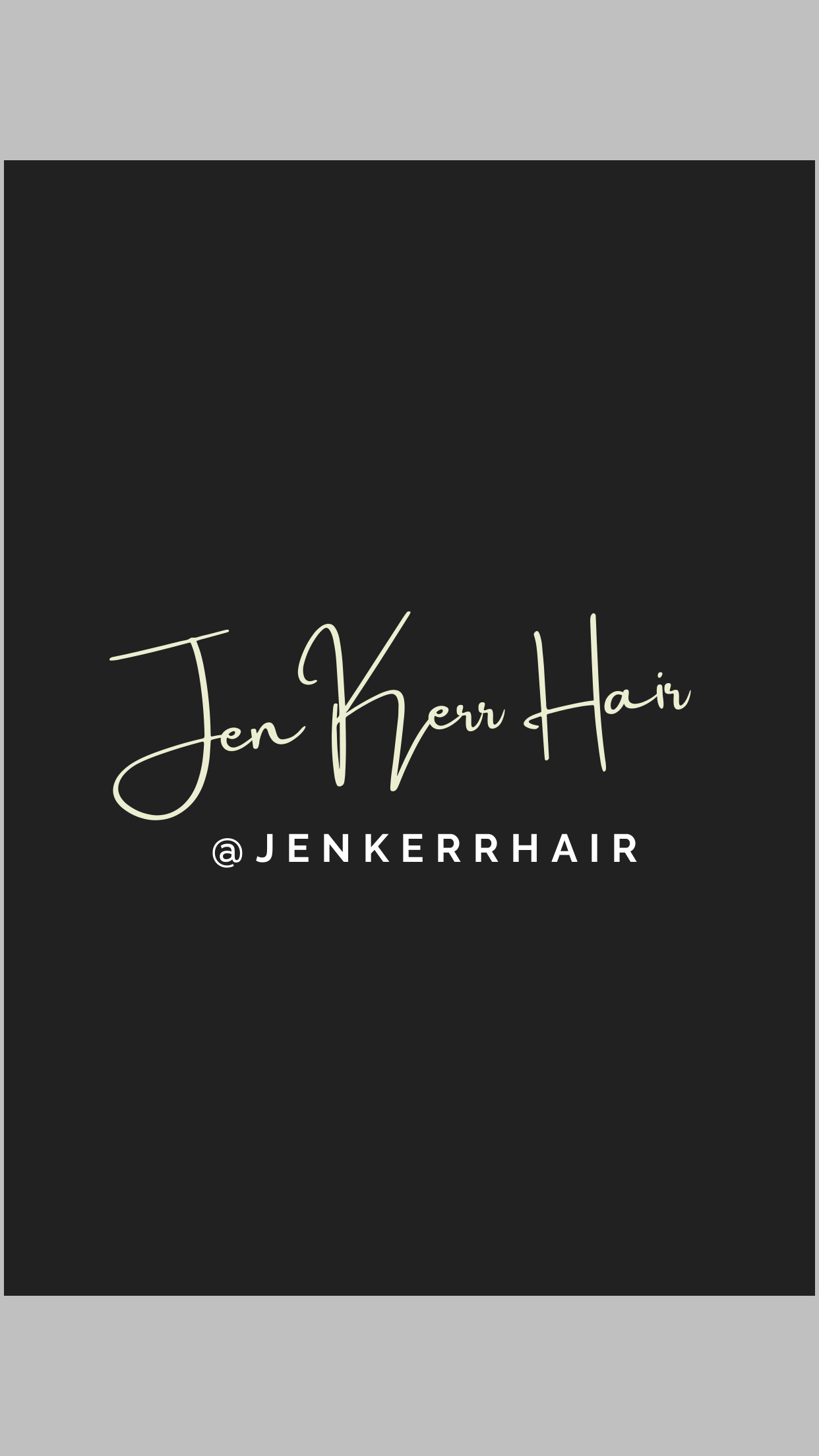 Jen Kerr Hair