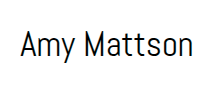 Amy Mattson, Sola Salon