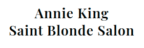 Annie King Saint Blonde Salon
