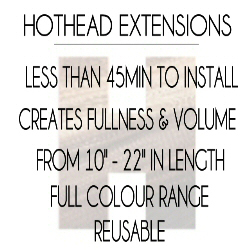 TAPE HAIR EXTENSIONS