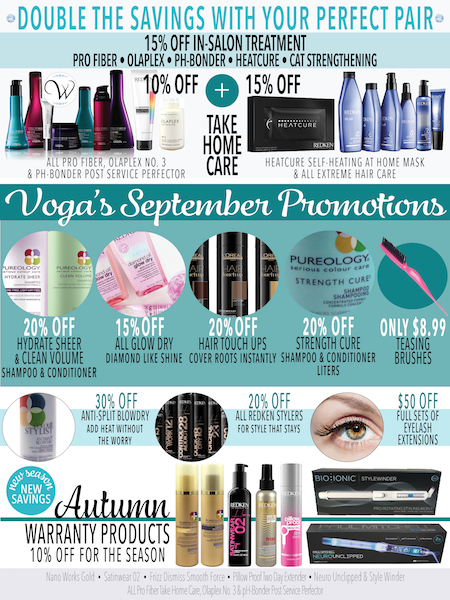 September 2017 Promotions