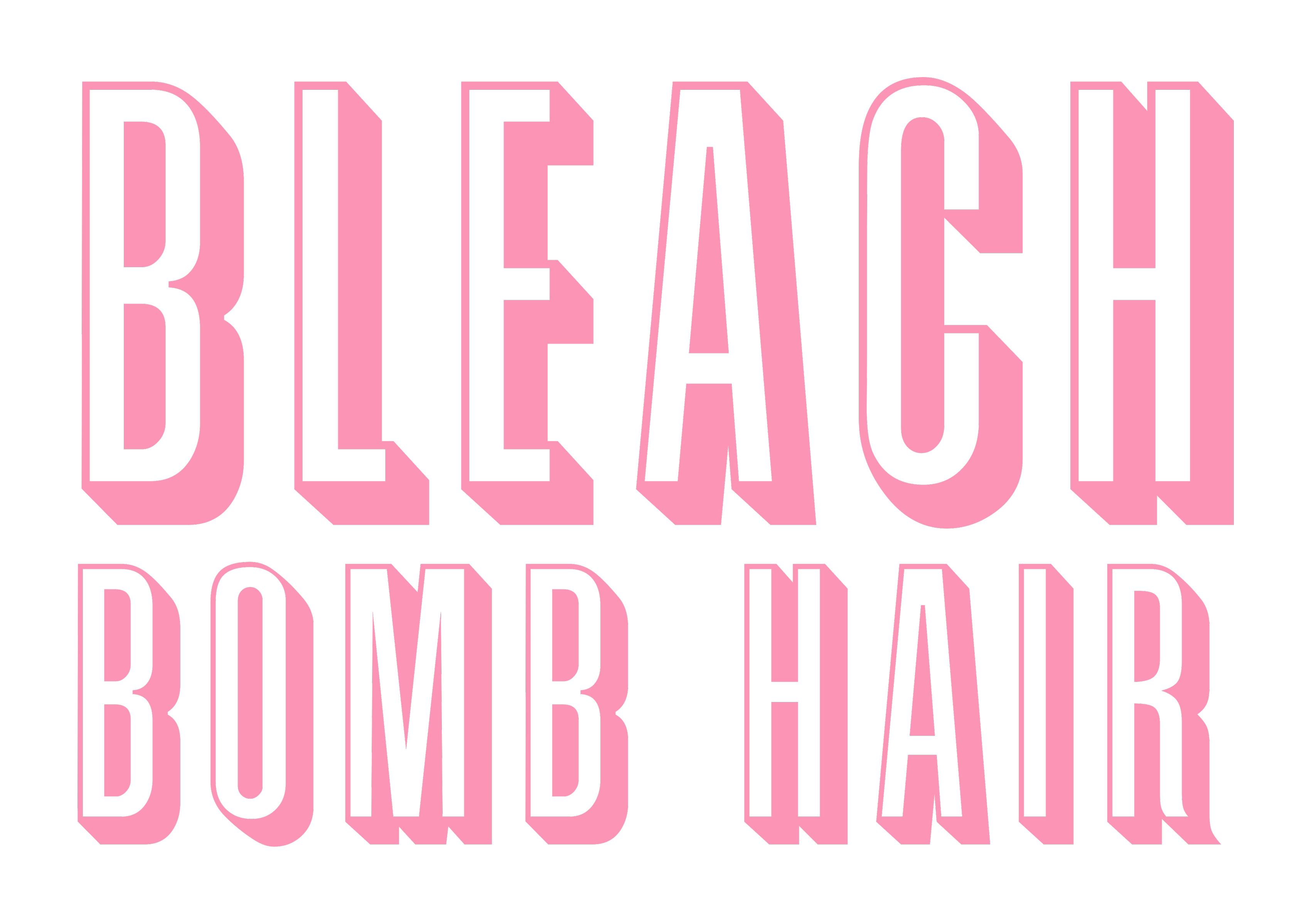 Bleach Bomb Hair
