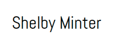 Shelby Minter
