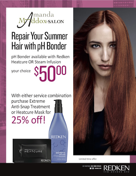 Repair Your Summer Hair with pH Bonder