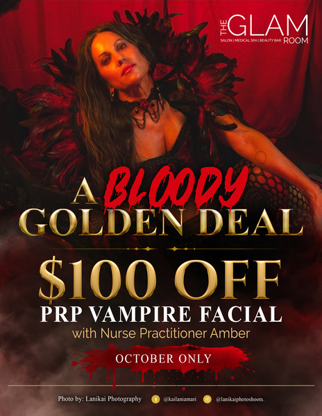 A bloody golden deal has arrived at The Glam Room.