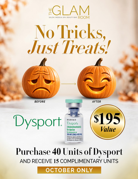 No tricks, just treats at The Glam Room!